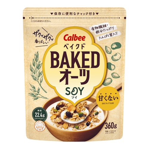 4901330749224







アイネット
カルビー ベイクドオーツSOY（ソイ）