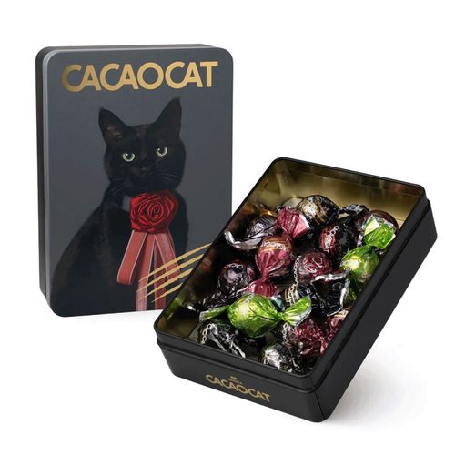 4571699470888







ＤＡＤＡＣＡ
CACAOCAT缶 チョコ14個・ノアール