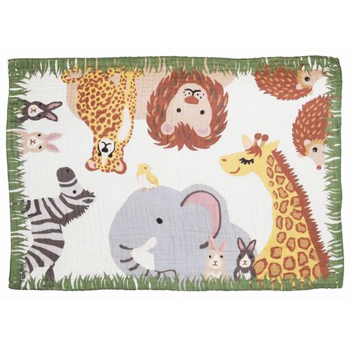 4988558139136



40314134/10



カワサキ
プリント6重ガーゼハーフケット サファリ