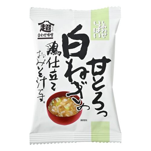 4945137474019







コスモス食品
甘とろっ白ねぎの鶏仕立てのおみそ汁