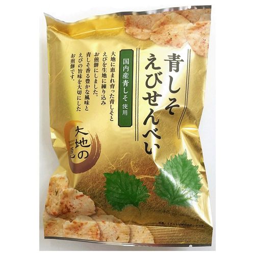 4901053112596







イケダヤ製菓
大地の恵み 青しそえびせんべい