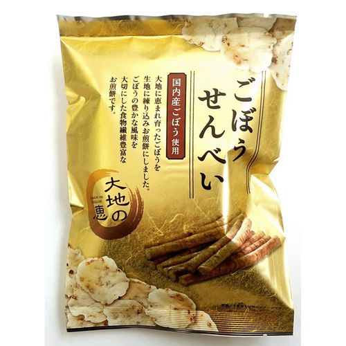 4901053102818







イケダヤ製菓
大地の恵み ごぼうせんべい