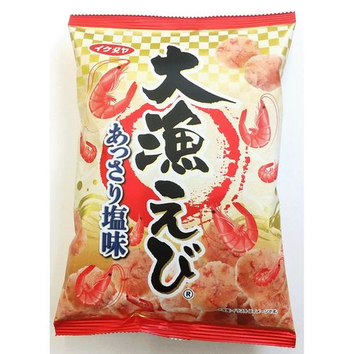 4901053023458







イケダヤ製菓
大漁海老せんべい あっさり塩味