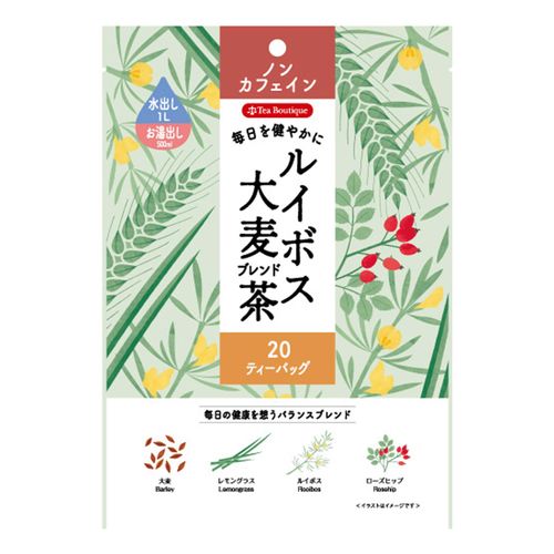 4975723040151



52158 2ｹﾀﾊﾞ



日本緑茶センター
ルイボス大麦ブレンド茶