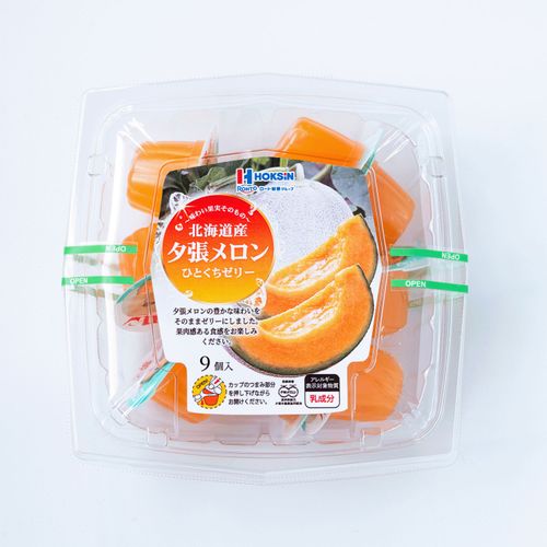 4582179293569



MYM-4PK 9ｺｲﾘ



北辰フーズ
北海道産夕張メロンひとくちゼリー9個入