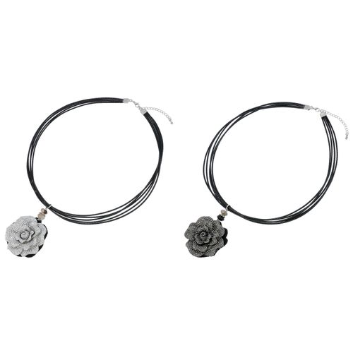 ジェノバ
メタリック薔薇ネックレス