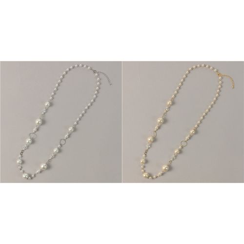 伸美
パールロングネックレス