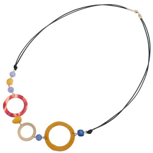 GSN51105N



ジェノバ
カラフルモチーフ マグネット紐ネックレス