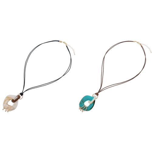 ジェノバ
マーブル紐ネックレス