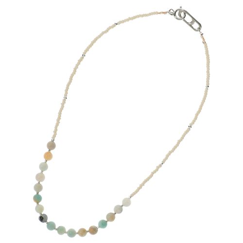 Colors note
Joli＆Micare アマゾナイトローネックレス