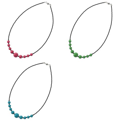 ジェノバ
カラーボール ビーズマグネットネックレス