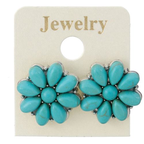 CHP-274



伸美
ターコイズカラー花ピアス