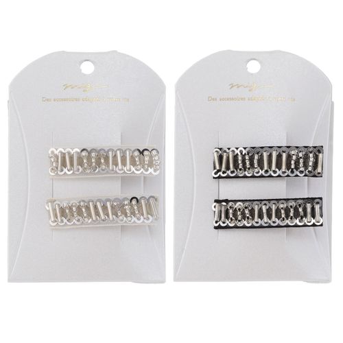 ピーズ
刺繍ビーズヘアクリップ