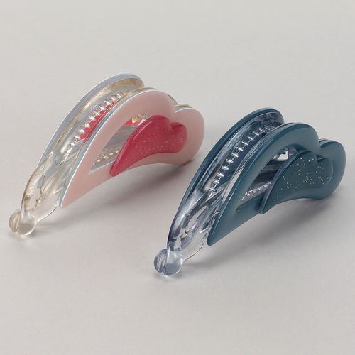 ピーズ
ハートバナナクリップ