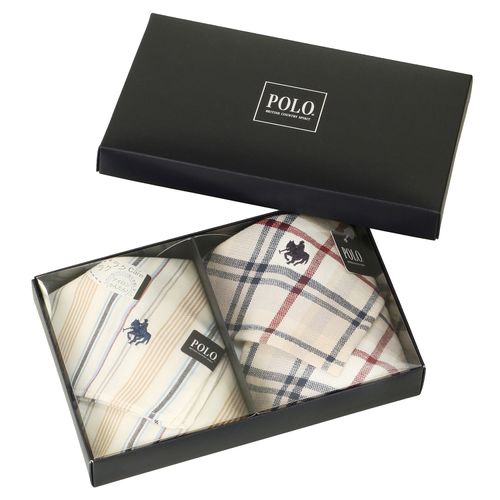 M5061-GT5571



ニシオ
POLO2枚箱入りギフト 先染め×表ガーゼ裏パイル