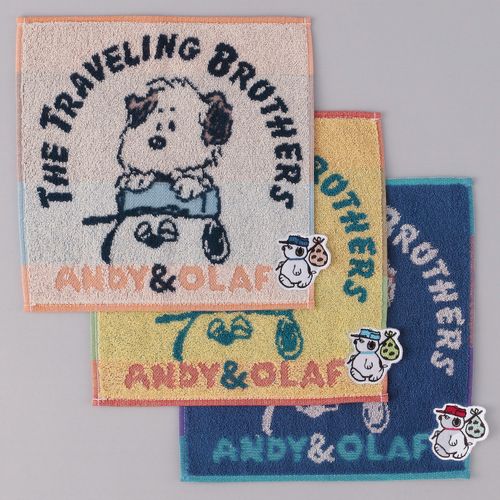 ブルーミング中西
PEANUTS（ピーナッツ）タオルハンカチ ANDY＆OLAF