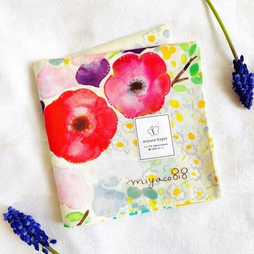 H11



miyaco nishio
miyaco スカーフにもなる水彩画 ハンカチ 春を待ってる