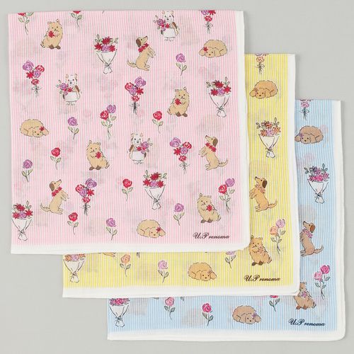 ブルーミング中西
U．Prenoma 婦人プリントハンカチ