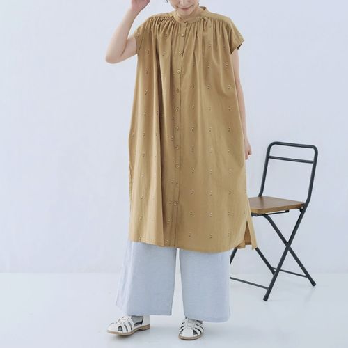 ノンノ
cloudnine ノンノ コットンジャカード花柄ワンピース