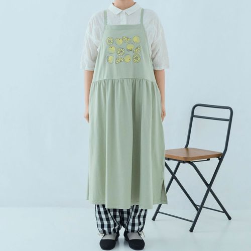 ノンノ
cloudnine 綿天竺 果物刺繍入りワンピースエプロン