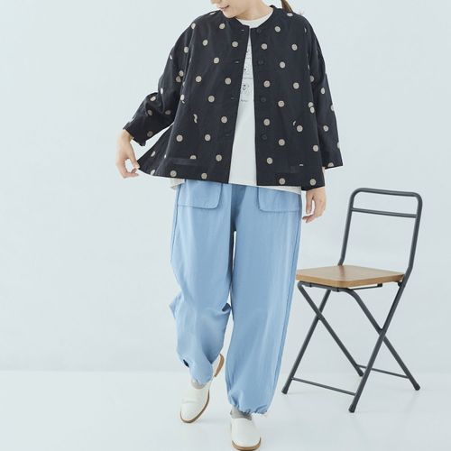 ノンノ
cloudnine 60キャンブリックドット刺繍入りジャケット