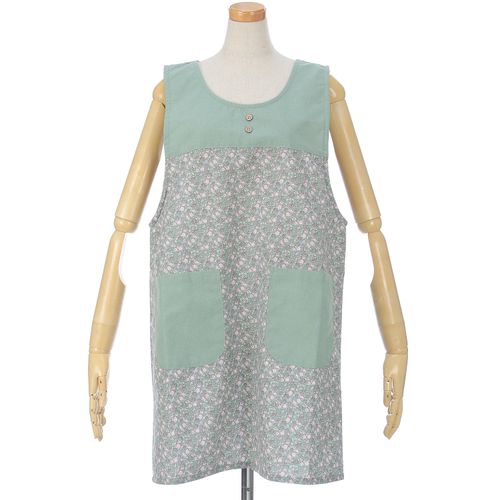 美竹
先染めドビー小花柄エプロン