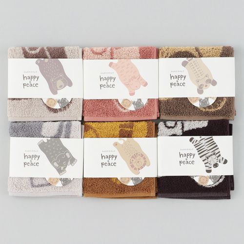 吉井タオル
happy＆peace ハンカチタオル