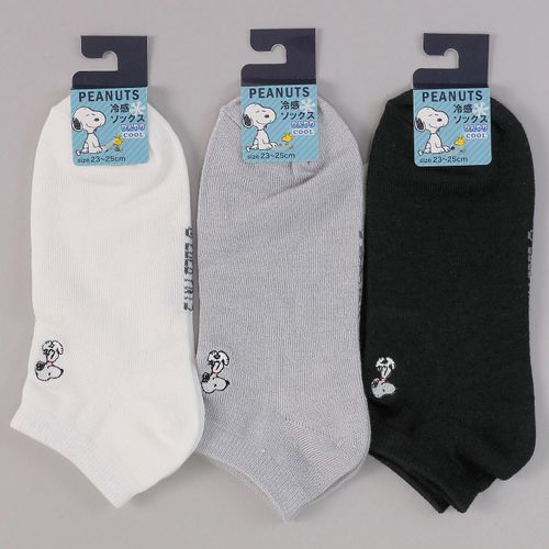 モモステーション
スニーカー丈 冷感ソックス 刺しゅう 靴下