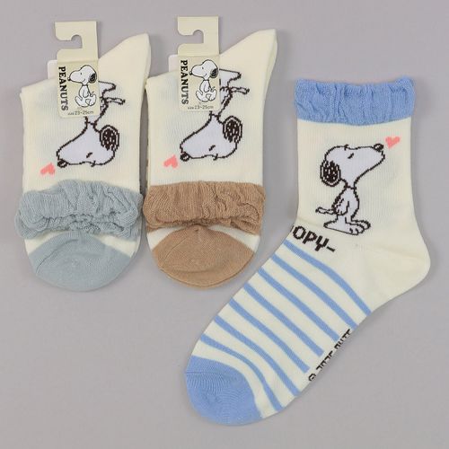 モモステーション
クルー丈 スヌーピー ハート 靴下