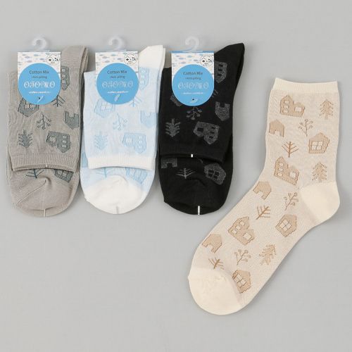 スタジオ・ポアック
ロークルー丈 抗ピル加工 メッシュ家