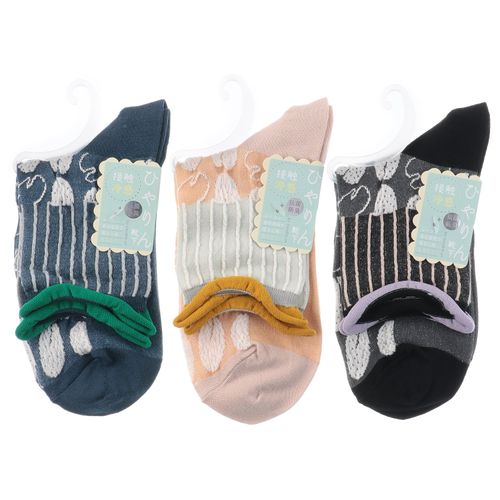 ウィックス
ひやりん抗菌防臭 ロークルー丈 珈琲豆