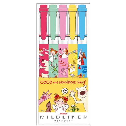 4515968538886



RYZ-1157



グリーティングライフ
ココちゃん マイルドライナー 5色セット