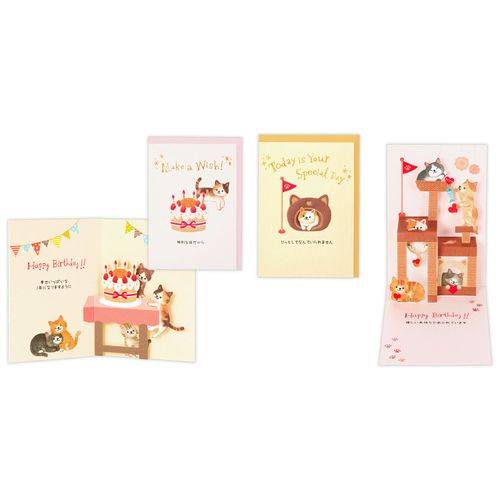 4961099852900







日本ホールマーク
誕生お祝い／立体バースデーカード