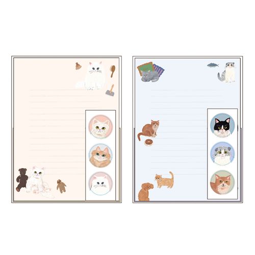 4515968538961







グリーティングライフ
キャットアンド／そで山かほ子 レターセット