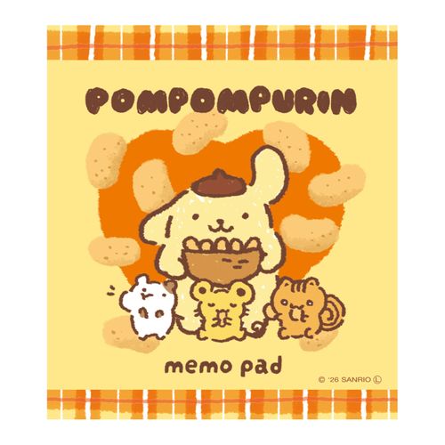 4952270332694



LM403



古川紙工
ポムポムプリン メモパッド おやつパーティー