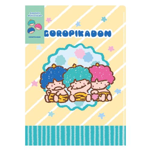 4952270332953



QE279



古川紙工
ゴロピカドン A5クリアファイル（2PK） おやつパーティー