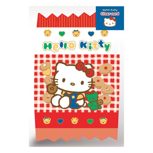 4952270333127



CP15



古川紙工
ハローキティ 箔押しクリアカード おやつパーティー