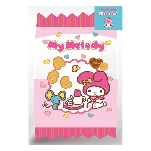 4952270333134



CP16



古川紙工
マイメロディ 箔押しクリアカード おやつパーティー