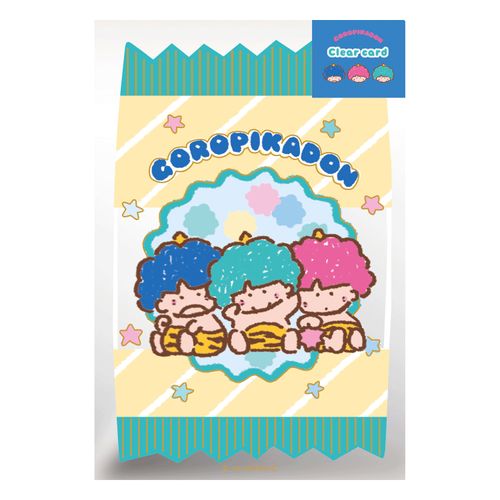 4952270333196



CP22



古川紙工
ゴロピカドン 箔押しクリアカード おやつパーティー