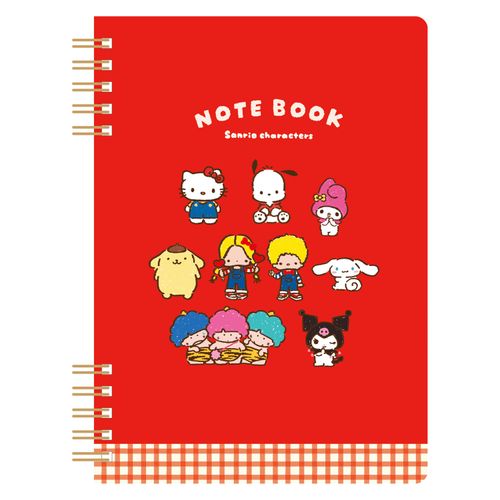 4952270333288



XH47



古川紙工
サンリオキャラクターズA B6リングノート おやつパーティー