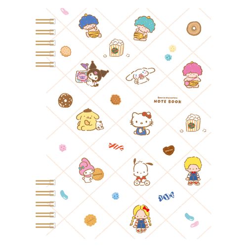 4952270333295



XH48



古川紙工
サンリオキャラクターズB B6リングノート おやつパーティー