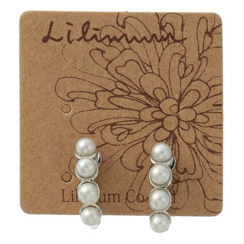 リリマム
パールイヤリング