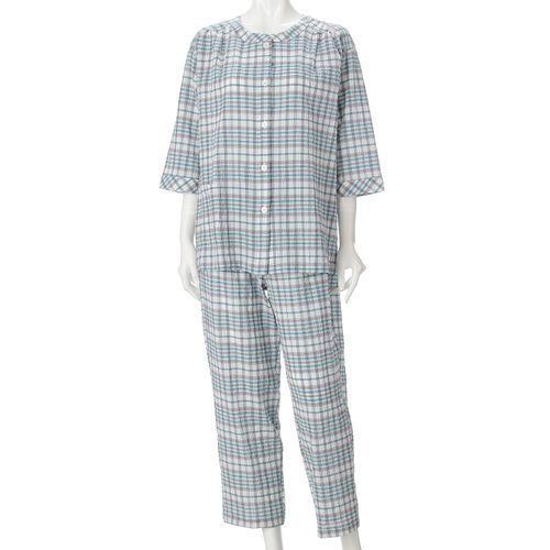 4547533822113







荒川
DAKS 婦人シャーリング 7分袖長パンツパジャマ