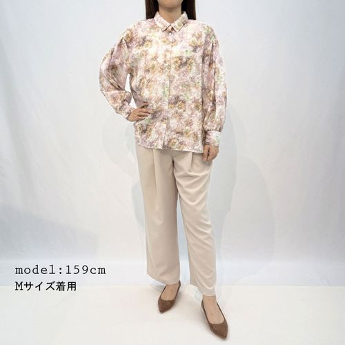 ボレー
ソフトストレッチ タックワイドパンツ