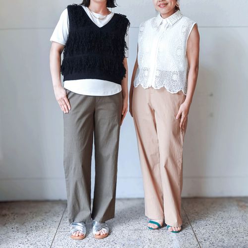 アパレルアイ
aiai リヨセル麻ストレッチ シュッと！ストレートパンツ