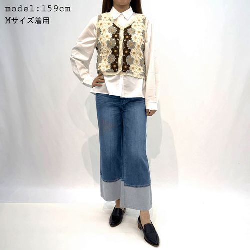 ヤマワ
デニム裾ターンバック