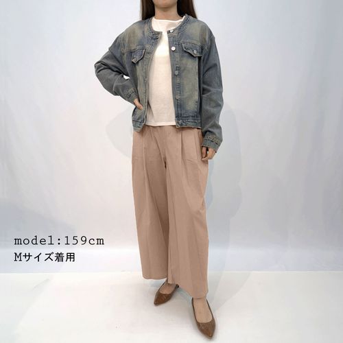 ヤマワ
コットンリネンコクーンパンツ