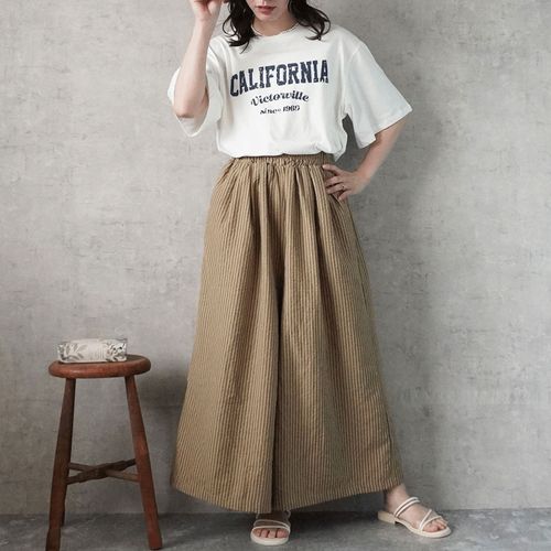 佐藤安商店
nod ストライプフレアパンツ