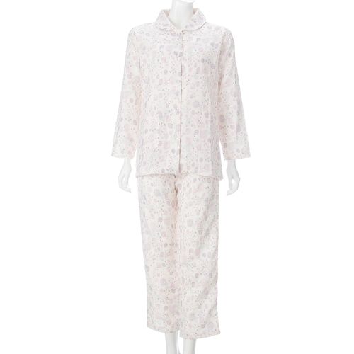 フジワ
婦人ガーゼ全開シャツパジャマ S／M／L