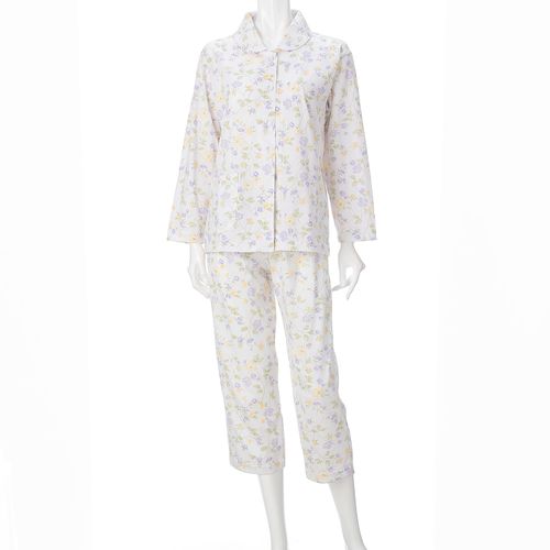 フジワ
婦人 綿天竺全開パジャマ プチサイズ S／M／L